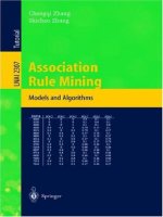 IT training association rule mining  models and algorithms zhang  zhang 2002 05 28 