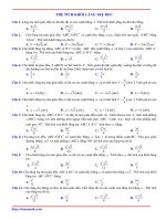 Bài tập thể tích khối lăng trụ đều có lời giải chi tiết 