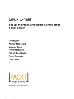 IT training packtpub linux email nov 2009 