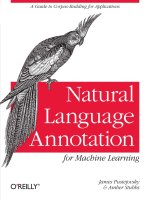 IT training natural language annotation for machine learning  a guide to corpus     pustejovsky  stubbs 2012 11 04 