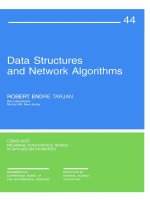IT training data structures and network algorithms tarjan 1987 01 01 