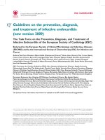 ESC infective endocarditis 2009 khotailieu y hoc 