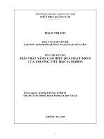 tieu luan lớp quản lý nhà nước ngạch chuyên viên