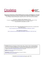 AHA bleeding related to warfarin and dabigatran 2013 khotailieu y hoc 