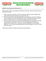 IT training 5 1   success tips  