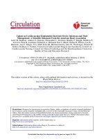 AHA endocarditis cardiac devices 2010 khotailieu y hoc 