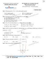 TS247 DT de thi hoc ki i mon toan lop 12 de so 2 co loi giai chi tiet 15206 1512621813 