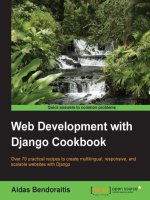 IT training web development with django cookbook bendoraitis 2014 11 17 