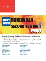 IT training syngress the best damn firewall book period 2nd edition nov 2007 
