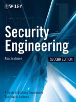 Hacking ebook security engineering a guide to building dependable distributed systems 