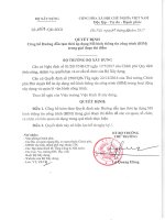 01  HƯỚNG dẫn tạm THỜI   áp DỤNG mô HÌNH THÔNG TIN CÔNG TRÌNH (BIM) 