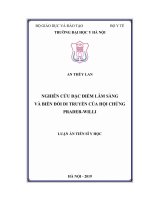 Nghiên cứu đặc điểm lâm sàng và biến đổi di truyền của hội chứng Prader-Willi (FULL TEXT)