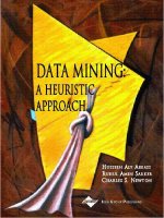 IT training data mining  a heuristic approach abbass, sarker  newton 2002 02 