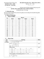 HUONG DAN CHAM 10 HK2   kho tai lieu THCS THPT 