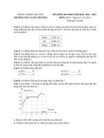 DE +DAP AN KTHKII LY 6   kho tai lieu vat ly 