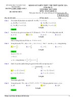 DEHDG KSCL LOP 10 THPT TRIEU SON 3 THANH HOA 2018   kho tai lieu THCS THPT 
