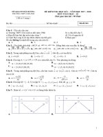de 943   kho tai lieu THCS THPT 