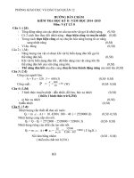 dap an ly 8   kho tai lieu vat ly 