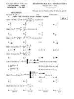 TRAC NGHIEM  DE 2   kho tai lieu THCS THPT 