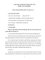 BÁO CÁO GIẢI PHÁP CÔNG TÁC QUẢN LÝ_Nâng cao chất lượng tổ chức hoạt động giáo dục lấy trẻ làm trung tâm tại trường Mầm non Krông Ana