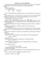 Tóm tắt lý thuyết luyện thi đại học  Chương 7  Nitơ photpho