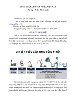 Một số biện pháp giúp học sinh THCS tiếp cận với cuộc cách mạng công nghiệp 4 0 