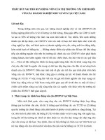 PHÁT HUY VAI TRÒ HUY ĐỘNG VỐN CỦA THỊ TRƯỜNG TÀI CHÍNH ĐỐI VỚI CÁC DOANH NGHIỆP NHỎ VÀ VỪA TẠI VIỆT NAM