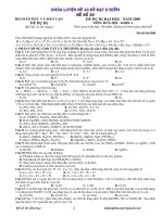 LUYEN 10 DE DAT 8 DIEM   DE SO 10   kho tai lieu tong hop 