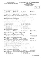 Đề KSCL toán 10 lần 1 năm 2019 2020 trường nguyễn viết xuân vĩnh phúc 