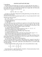 Tóm tắt lý thuyết luyện thi đại học  Chương 2  Liên kết hóa học