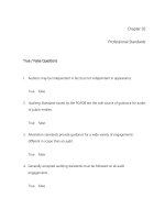 Solution Manual  and Test bank ch02 Profestional Standard (1)