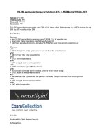 eke210 260 examcollection securitytut com 231q + ASDM sim 21 02 2017 kho tài liệu bách khoa 