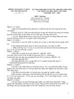 de thi hsg mon sinh hoc 9 phong gd dt huyen hai ha