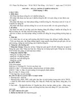 CHỦ ĐỀ I  – BÀI 16 : CHỐNG Ô NHIỄM TIẾNG ỒN