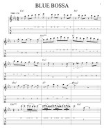 Blue bossa   solo transcription1 tủ tài liệu bách khoa 
