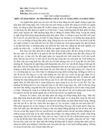 bài tập chiêm nghiệm môn đàm phán và truyền đạt