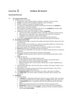 Test bank and solution of animal ecology (1) 