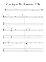 Blue bossa   comping tủ tài liệu bách khoa 