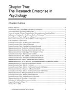 Solution manual of ch02 the research enterprise in pshychology 