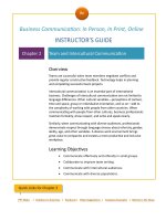 Test bank and solution of BUsiness communications in pearson  (1) 8e 