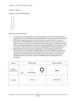Test bank and solution of accountants as business analysts (2) 