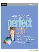 BA0453   how to find the perfect color tủ tài liệu bách khoa 