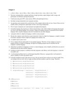 Test bank and solution of ch02 basic elements of c++ (2) 