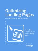 optimizing landing  pages for lead gen april tủ tài liệu bách khoa 