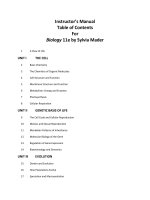 Test bank and solution of biology 11e by sylvia (1) 