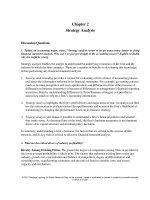 Solution manual of strategy analysis 
