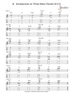 8  introduction to three note chords (II v i) tủ tài liệu bách khoa 