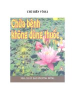 Chua benh khong dung thuoc 2 tủ tài liệu bách khoa 