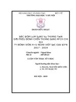 ĐẶC điểm lâm SÀNG và THƯƠNG tổn GIẢI PHẪU BỆNH CHẤN THƯƠNG ĐỘNG MẠCH CHI dưới tại BỆNH VIỆN hữu NGHỊ VIỆT đức GIAI đoạn 2017   2019 