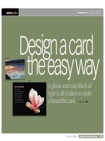 BA0682   design a card the easy way tủ tài liệu bách khoa 